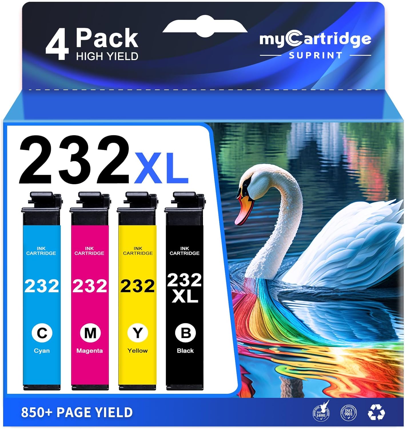 232XL for 232XL Ink Cartridges Combo Pack Remanufactured Replacement with Latest...