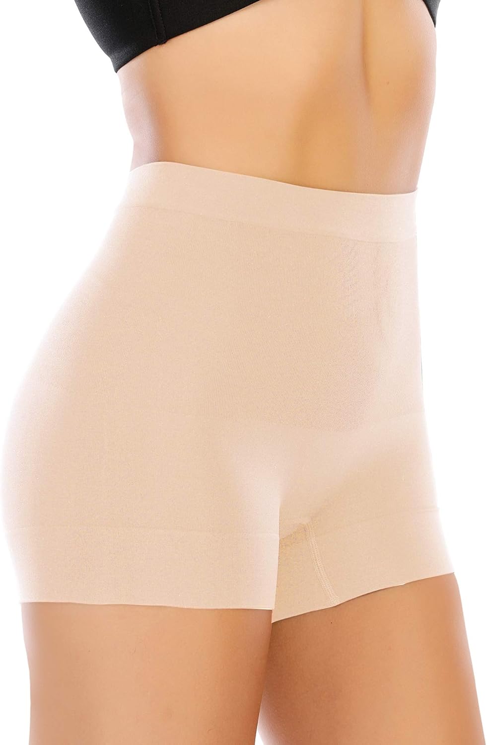 Womens Seamless Shaping Boyshorts Panties Tummy Control Underwear Slimming Shape...