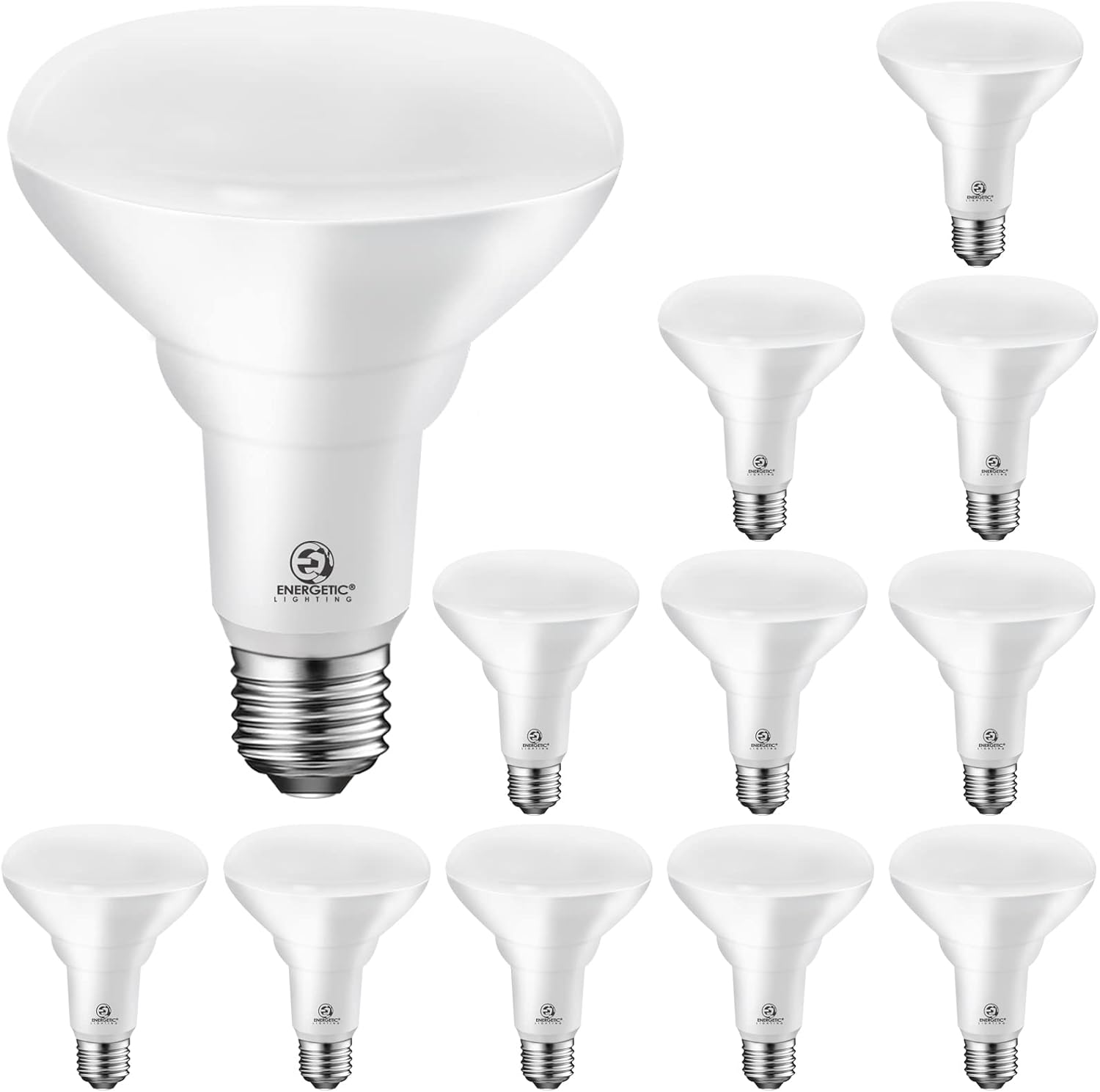 Energetic LED Recessed Light Bulbs BR30, 85W Equivalent, Dimmable, Soft White 27...
