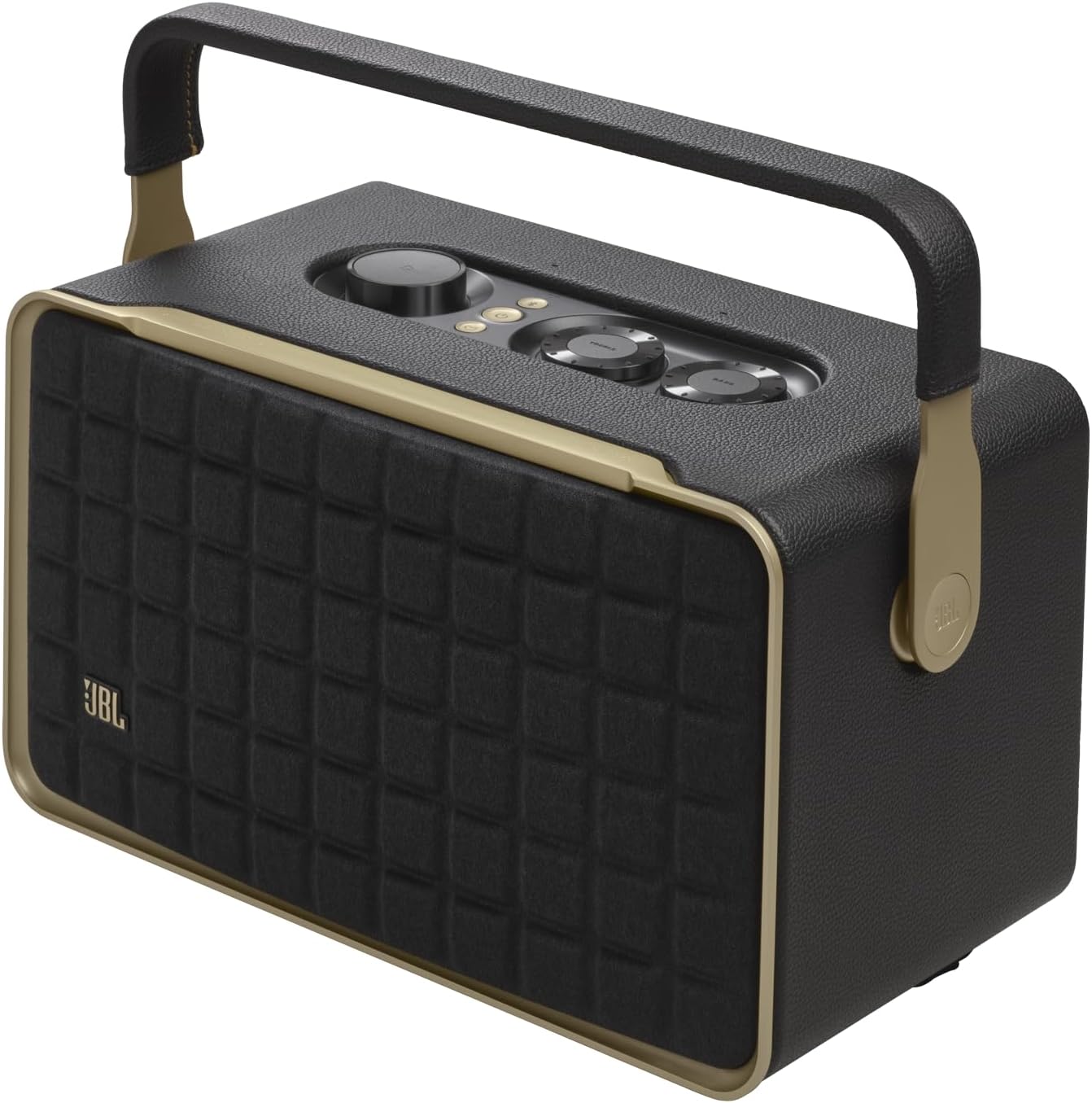 JBL Authentics 300 - Retro Style Wireless Bluetooth/WiFi Home Speaker, Built in...