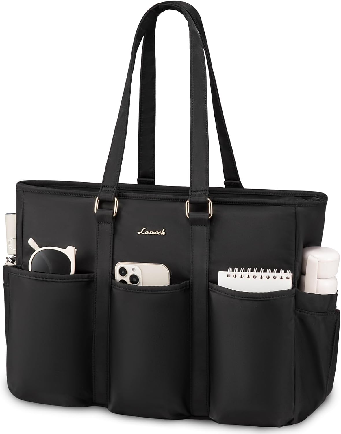 LOVEVOOK Laptop Tote Bag for Women Work, Teacher Tote Bag Nurse Bag, Utility Bag...