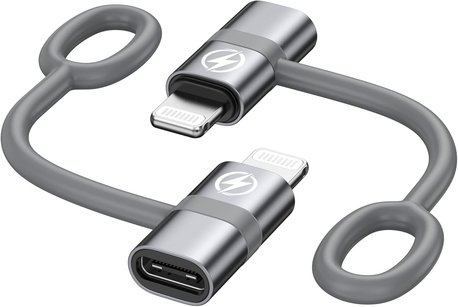 RAVIAD 36W USB C to Lightning Adapter (2Pack) USB C Female to Lightning Male Ada...