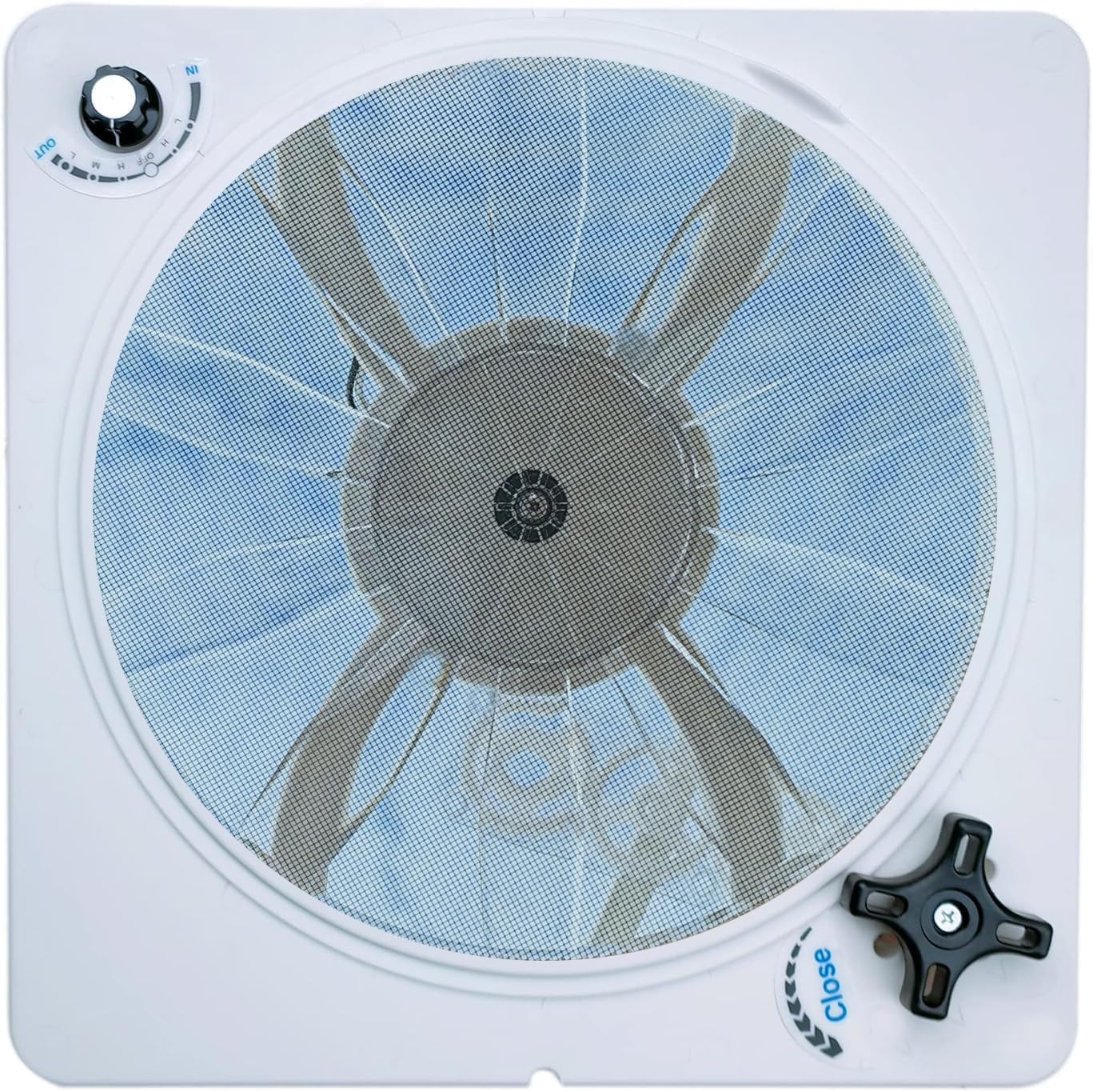Upgrade Kit Rv Trailer Camper Van Roof Vent Fan Motor Replacement, Compatible wi...