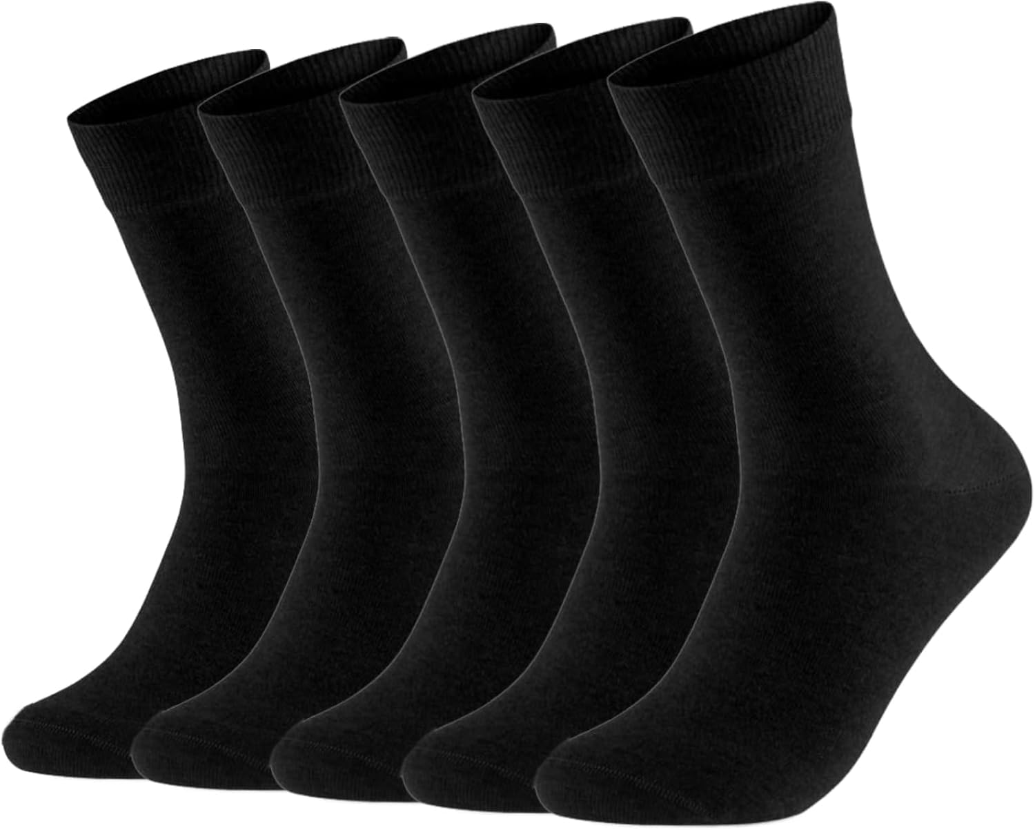 Hocerlu Thin Mens Socks, Comfortable Breathable Men's Cotton Dress Socks for Off...