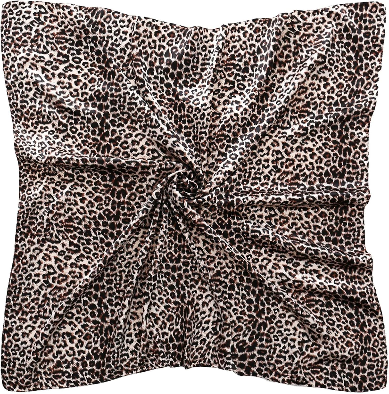 vimate 35" Square Silk Like Head Scarf - Women's Fashion Silk Feeling Scarf for...