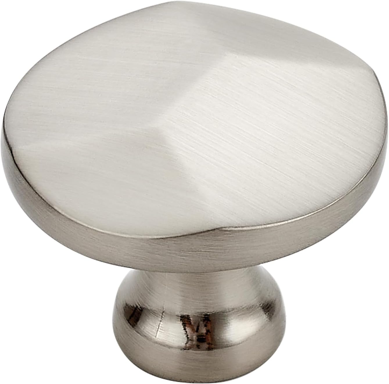 Ravinte 15 Pack Brushed Nickel Round Cabinet Hardware Knobs,Solid Zinc Alloy Sin...