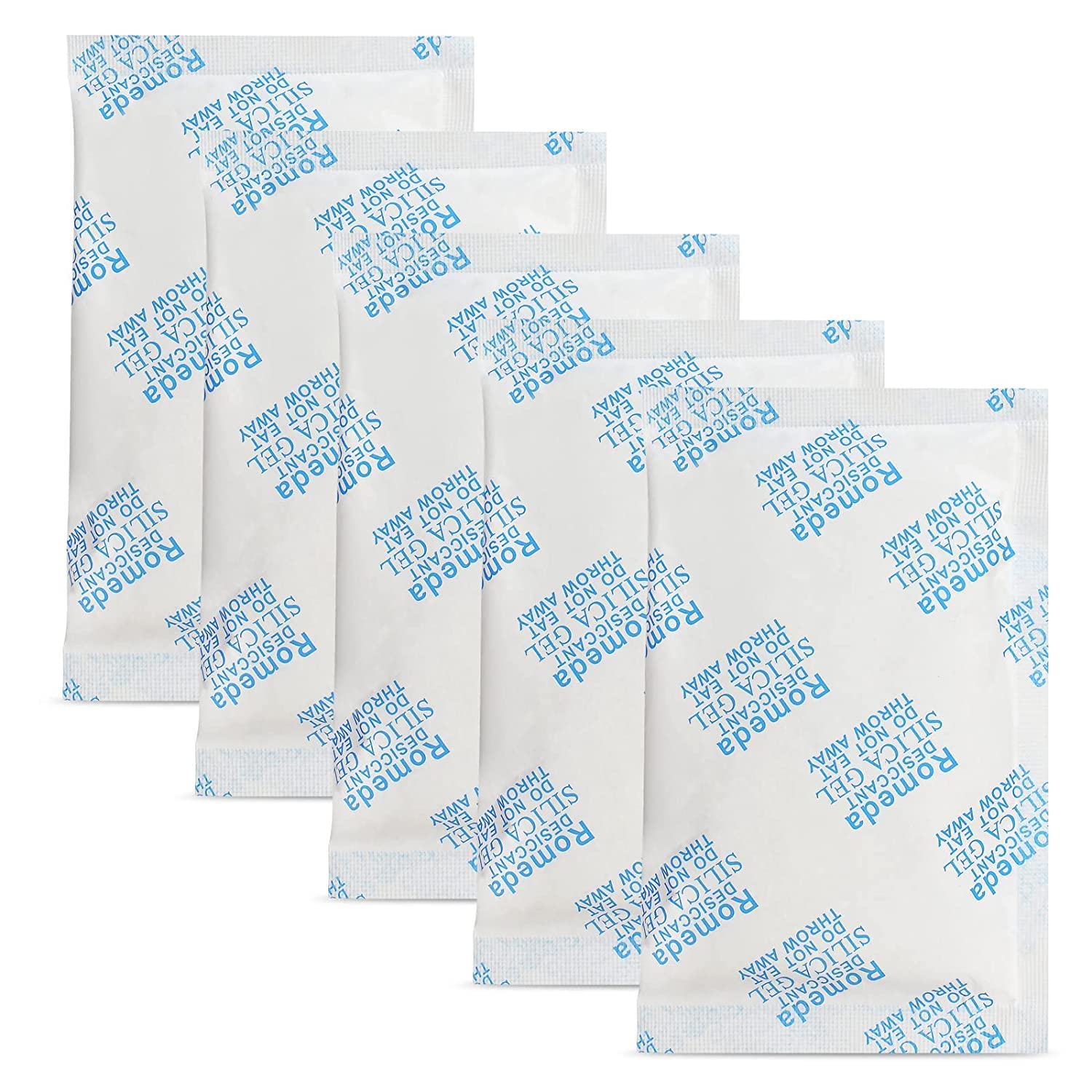 15 Pcs 20 Gram Silica Gel Packs, Transparent Desiccant, Desiccant Packets for St...