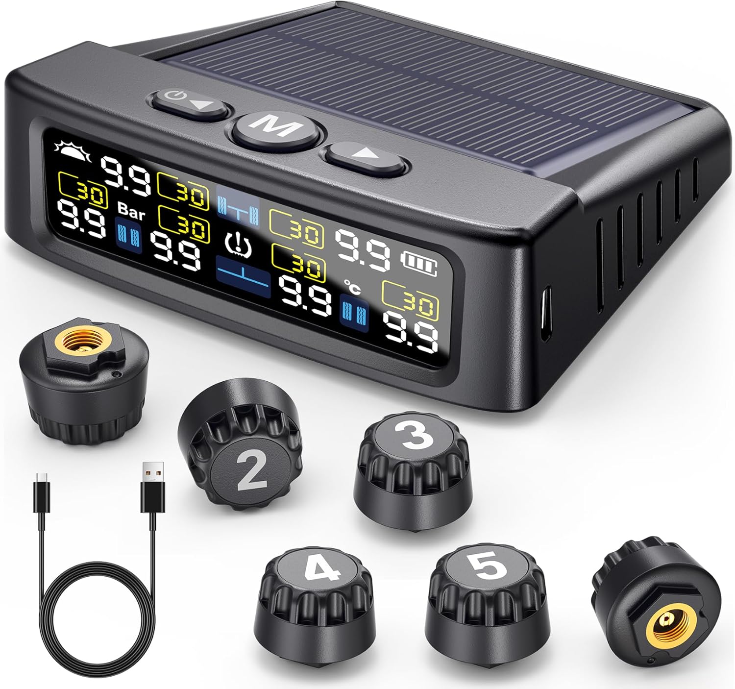 GEARGO RV Tire Pressure Monitoring System, Tire Pr...
