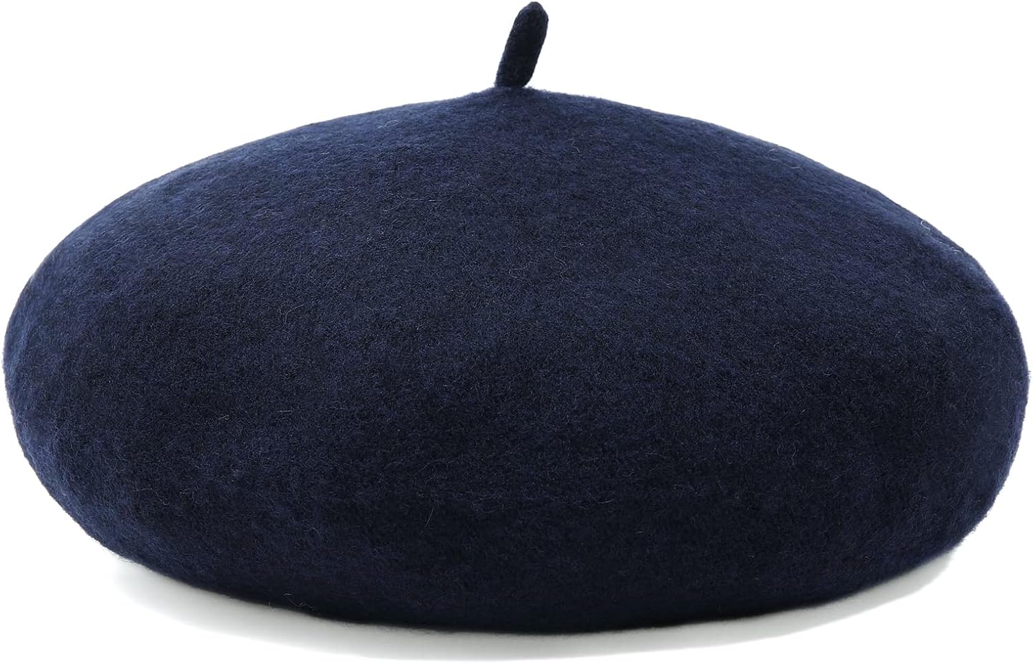 Women French Wool Beret Hats - Solid Color Classic Beanie Winter Cap One Size Na...