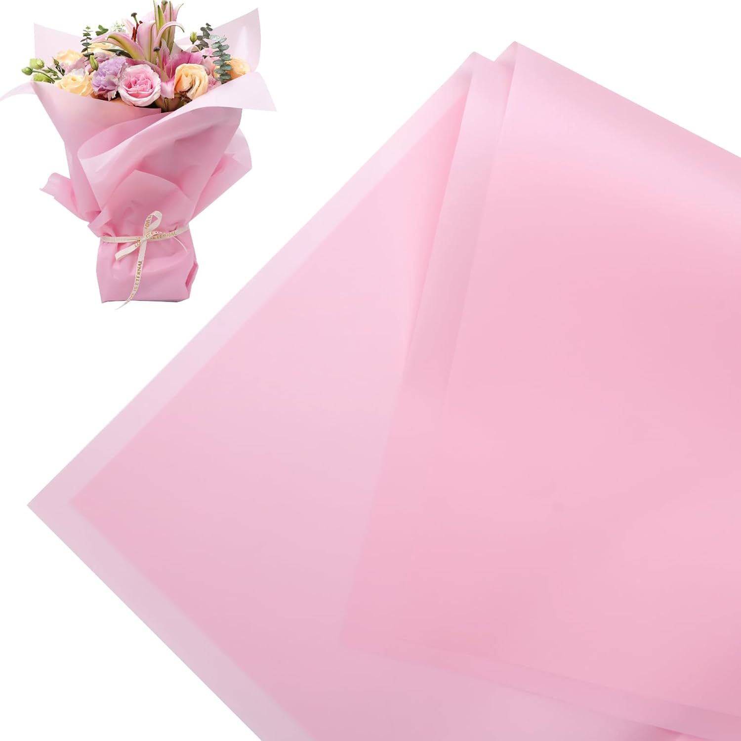 Accguan 24 Sheets Flower Wrapping Paper - Packing Paper，Bouquet Wrapping Paper,...