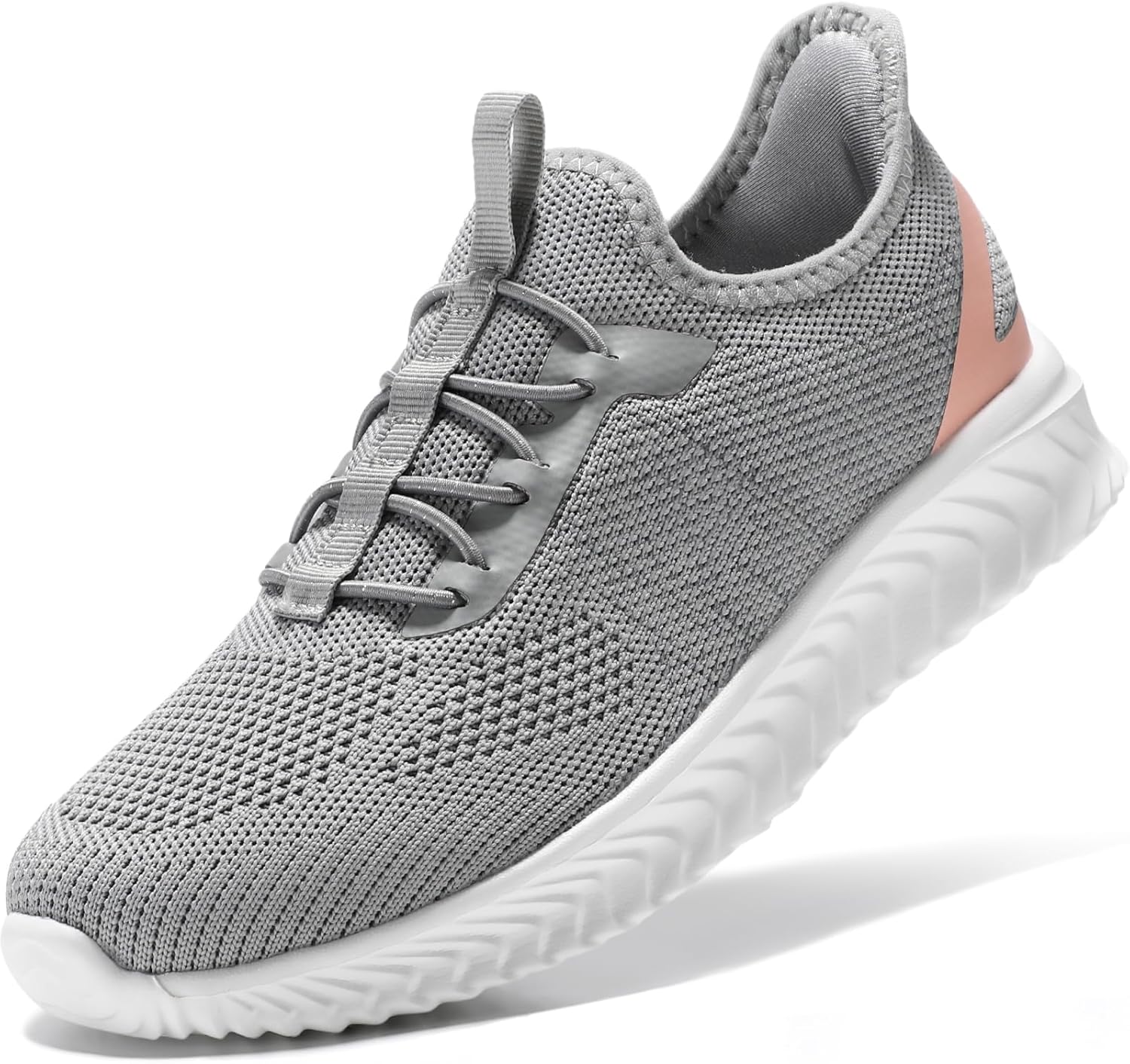 STQ Walking Shoes Women Wide Toe Box Slip on Sneakers with Maternity 7.5 Light G...