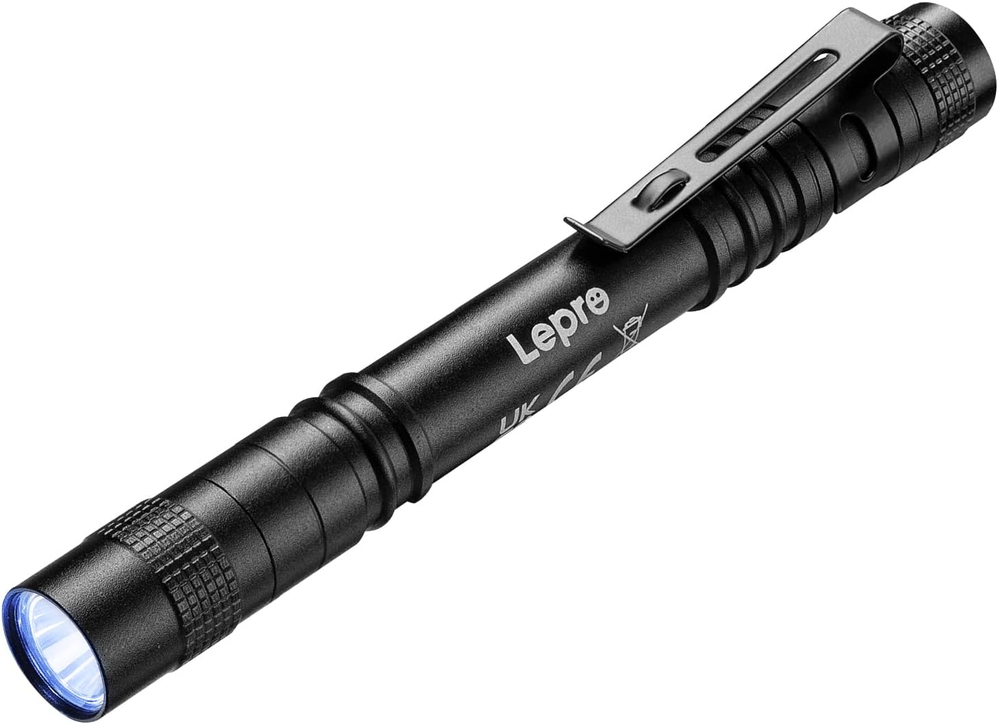 Lepro 365nm UV Torch, Ultraviolet Flashlight, Pen Torch with Clip, High UV Purit...