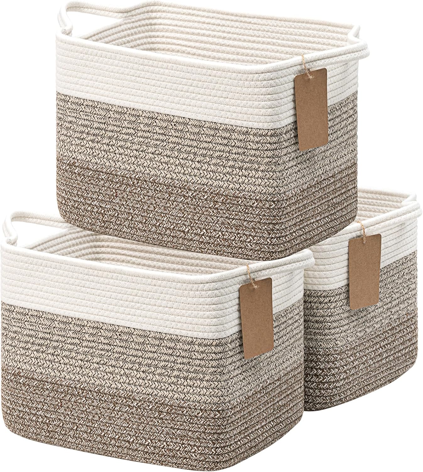 Goodpick Woven Storage Baskets for Organizing, Baby Gift Basket for Nursery, Toy...