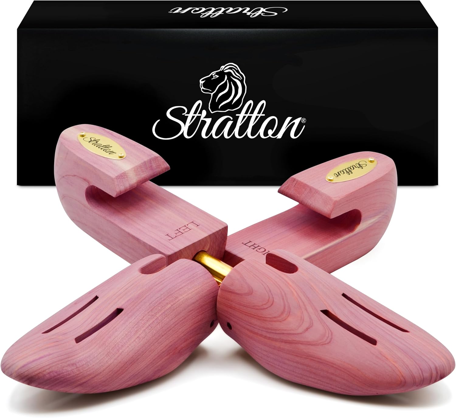 Stratton Cedar Shoe Trees, Men & Women, Sneakers, Shoe Widener & Shaper Medium (...