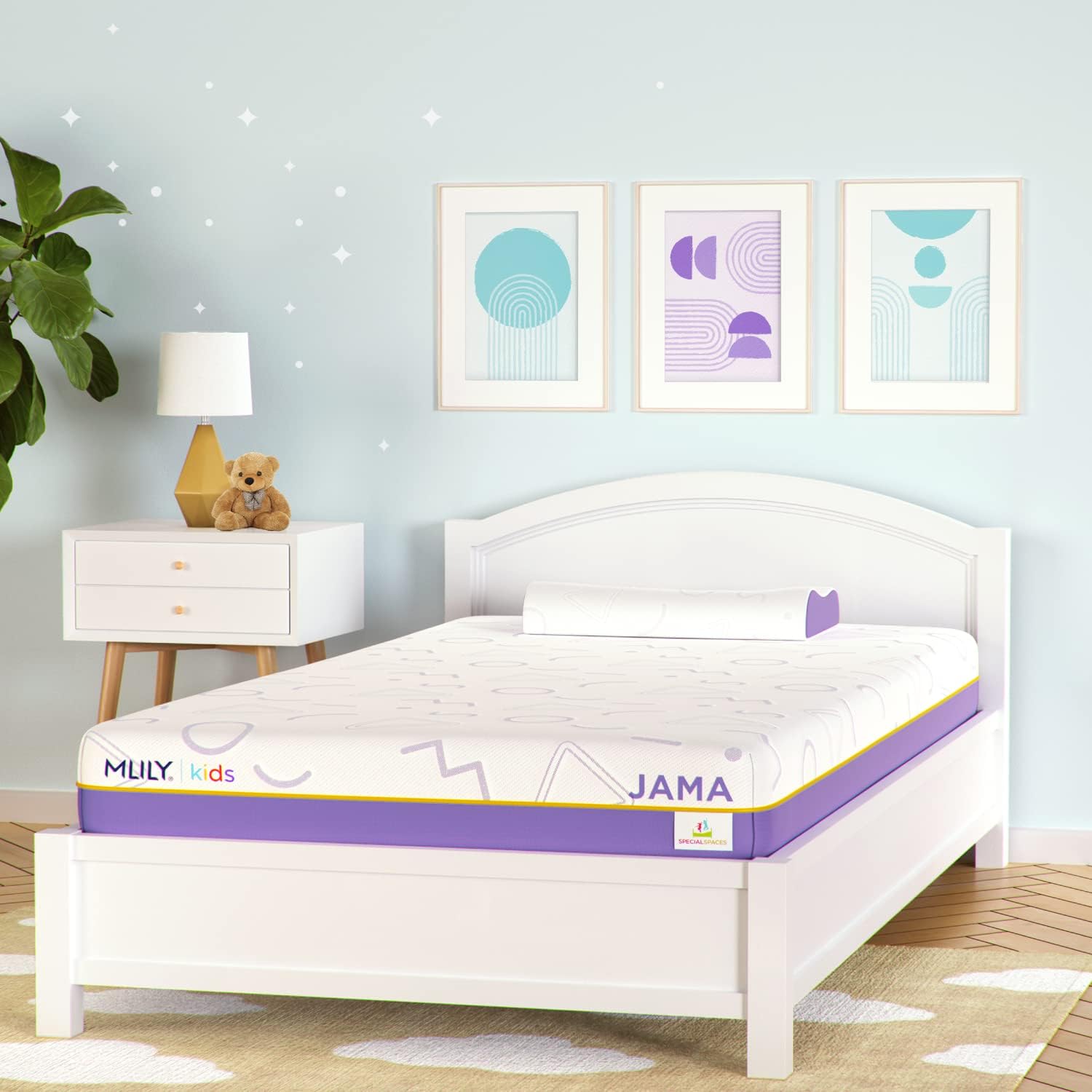 MLILY 7 Inch Twin Mattress for Kids, Memory Foam B...