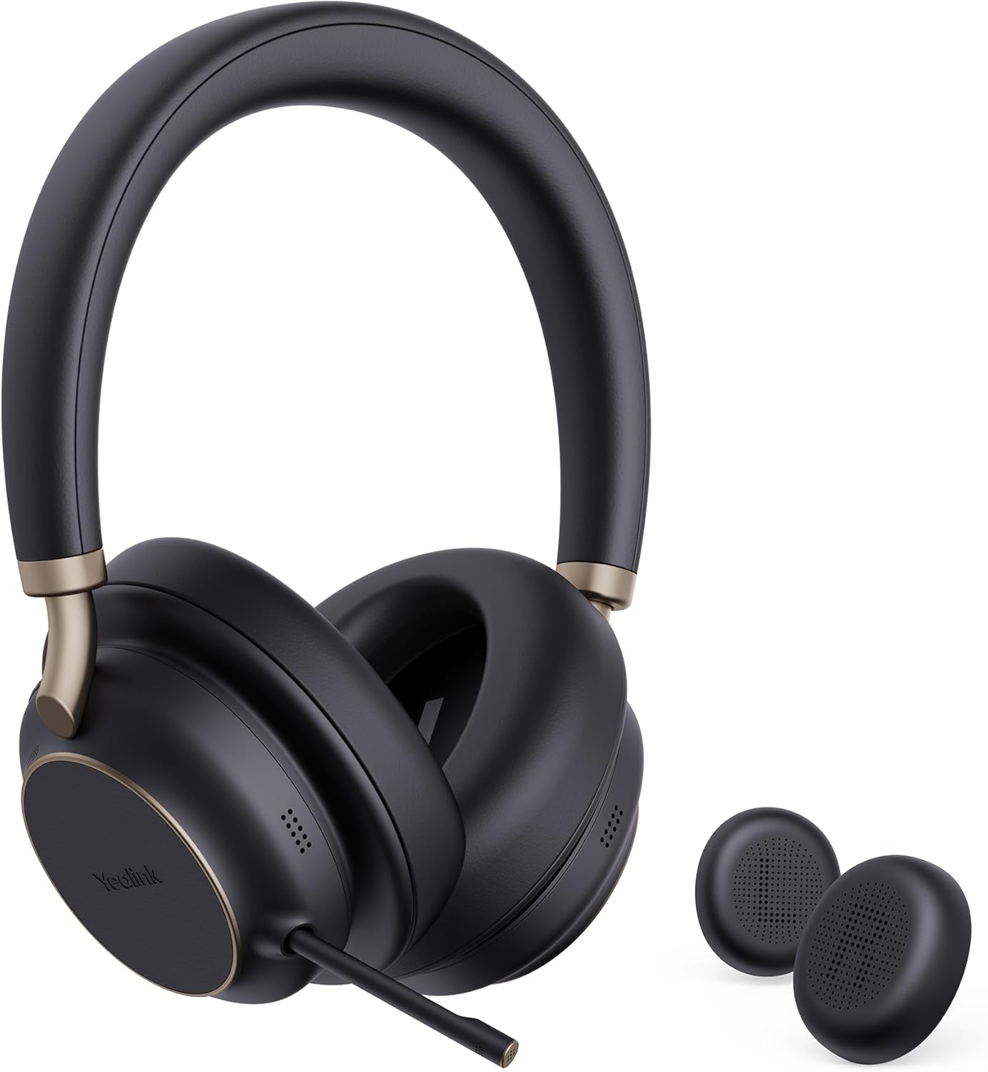 Yealink BH76 Plus UC Wireless Headset for Work, Bluetooth Headsets with Micropho...