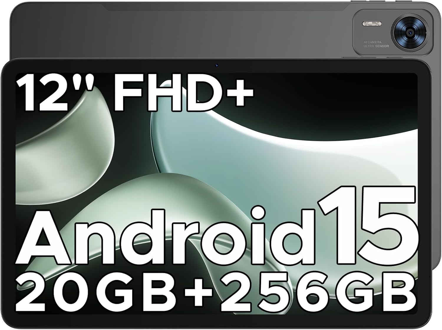 DOOGEE T36 Tablets 12 inch Android 15 Tablet, 20GB+256GB/2TB TF T620 Octa-Core,...