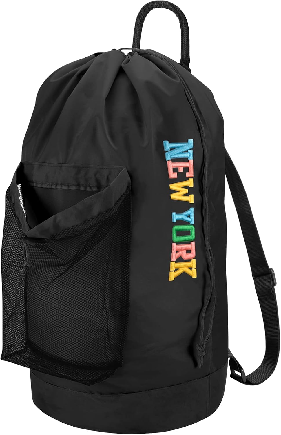 Dalykate Backpack Laundry Bag, Laundry Backpack with Shoulder Straps and Mesh Po...