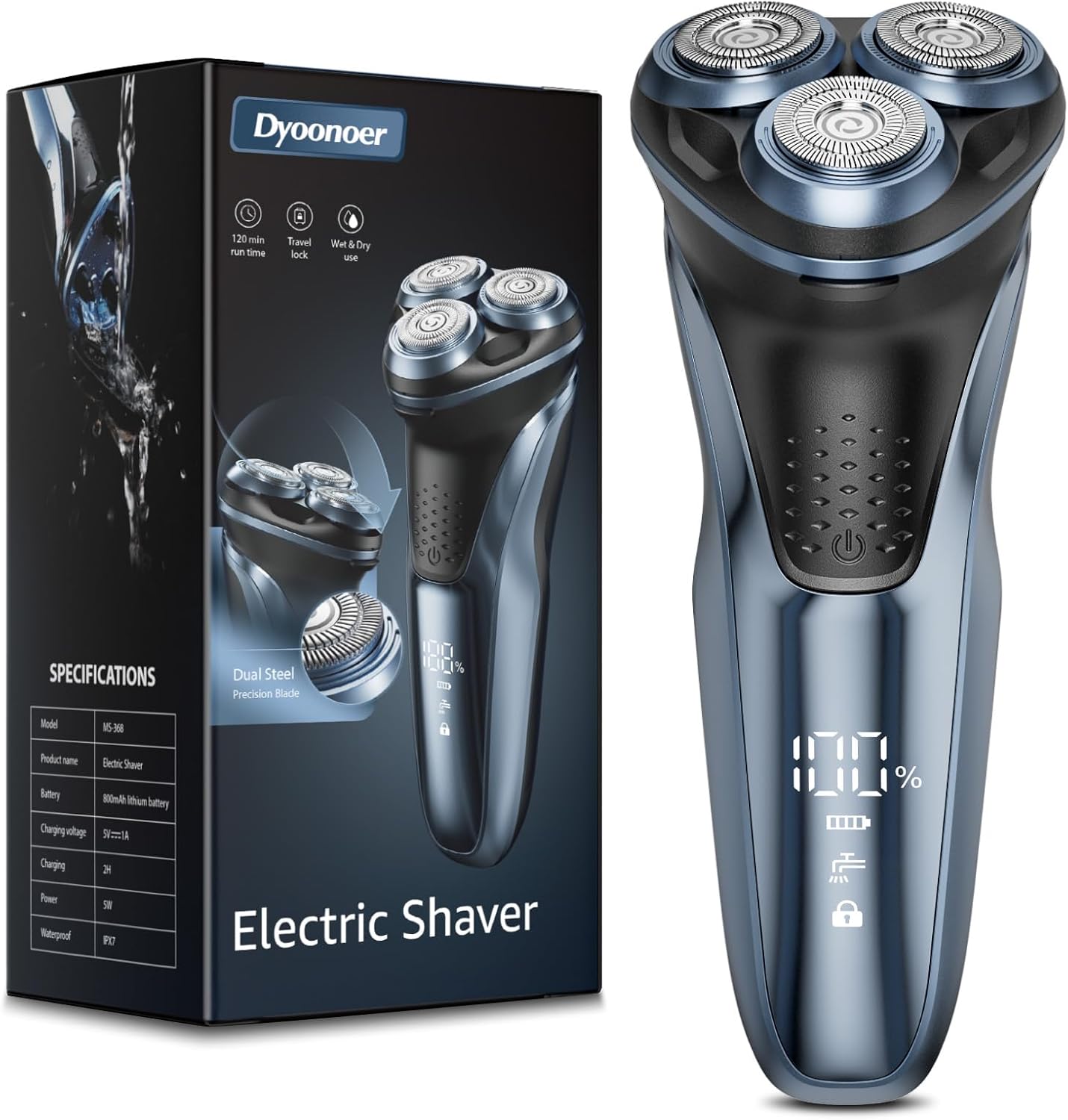 Electric Razor for Men, Dyoonoer Electric Shaver f...