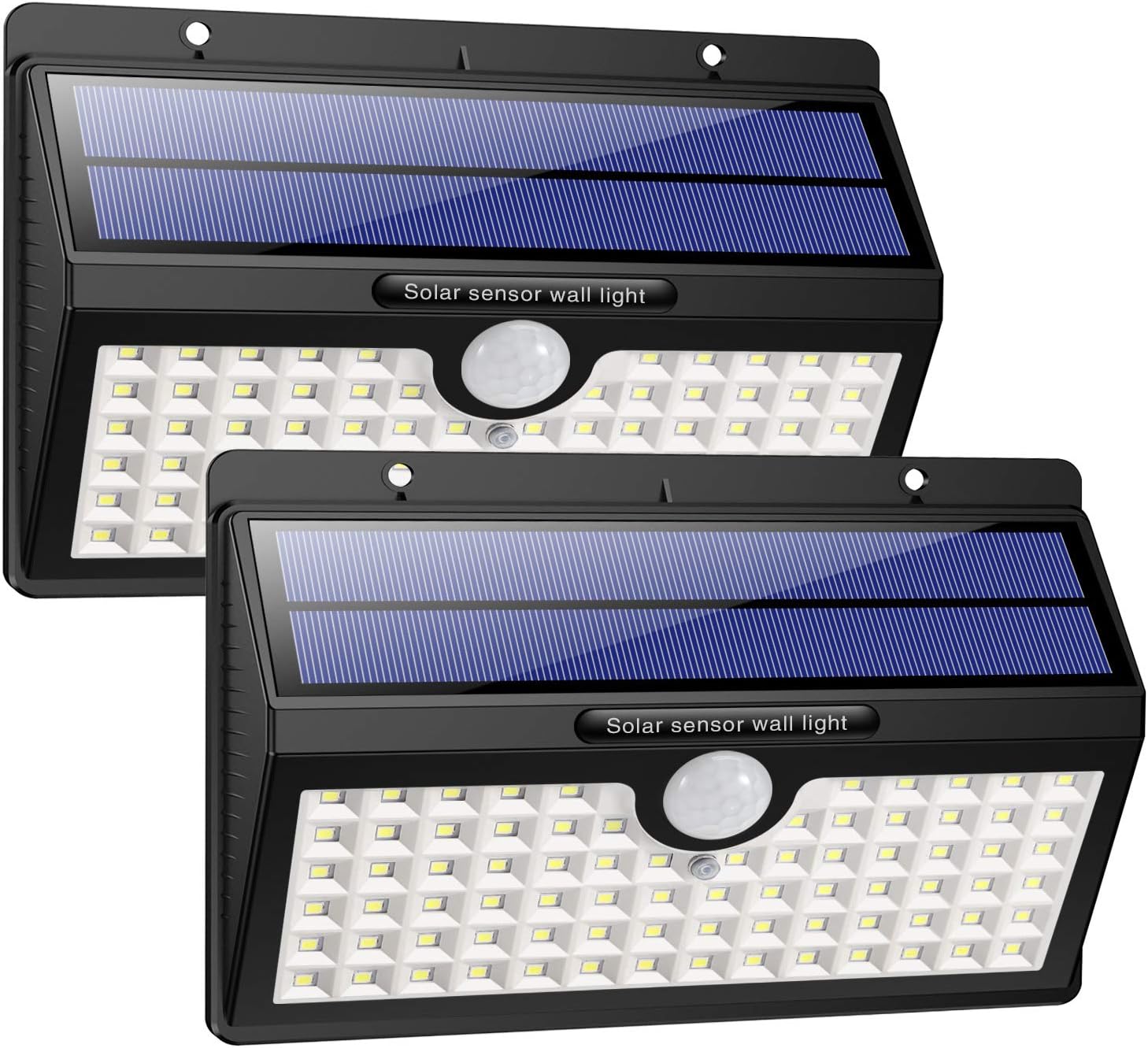 HETP Solar Lights Outdoor, Upgraded 78 LED Solar Motion Sensor Security Lights -...