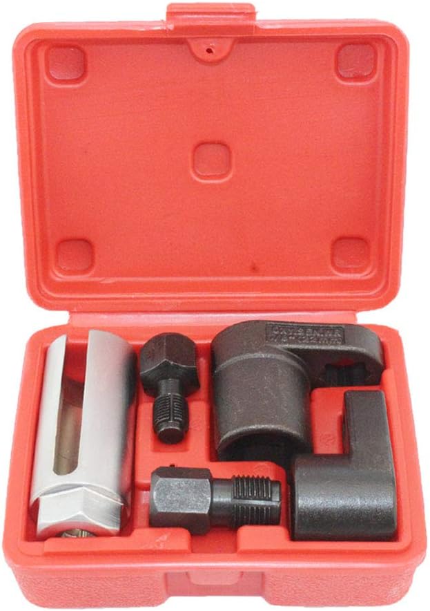A ABIGAIL 5 PCS Automotive O2 Oxygen Sensor Socket Offset 02 sensor Wrench Remov...