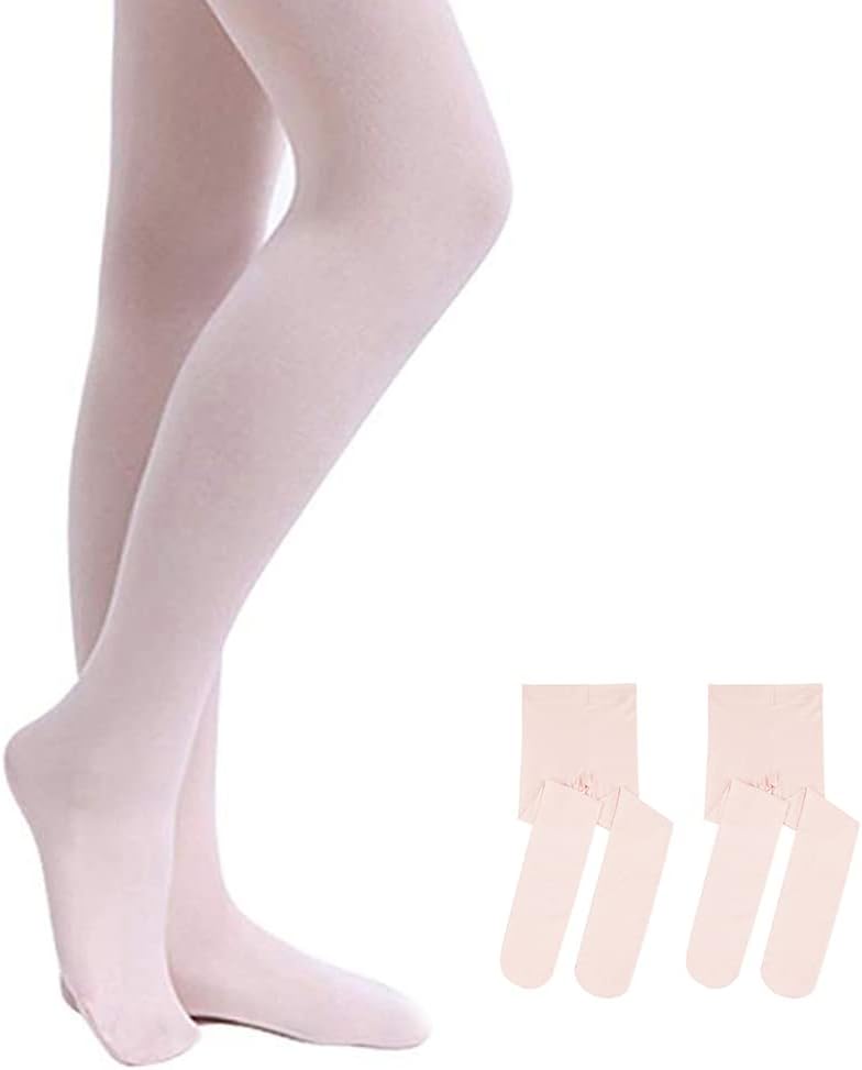 Stelle Girls' Ultra Soft Pro Dance Tight/Ballet Footed Tight (Toddler/Little Kid...
