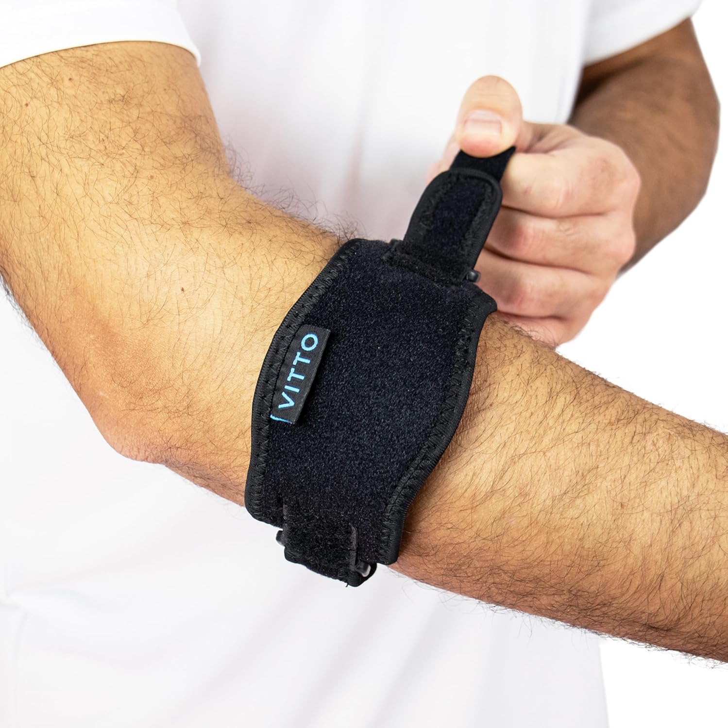 VITTO Elbow Support for Men, Women - Tennis Elbow Support Strap for Tendonitis,...