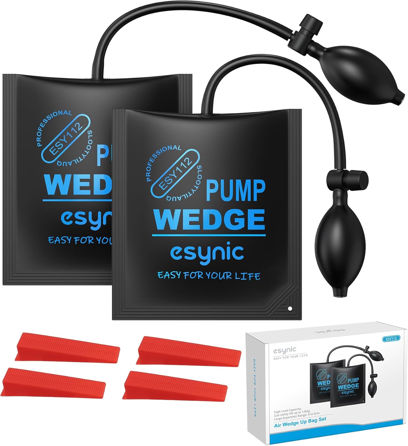 eSynic Air Wedge Up Bag Popular 2pcs Air Wedge Pump Wedge Up Bags Wedge Pump Too...