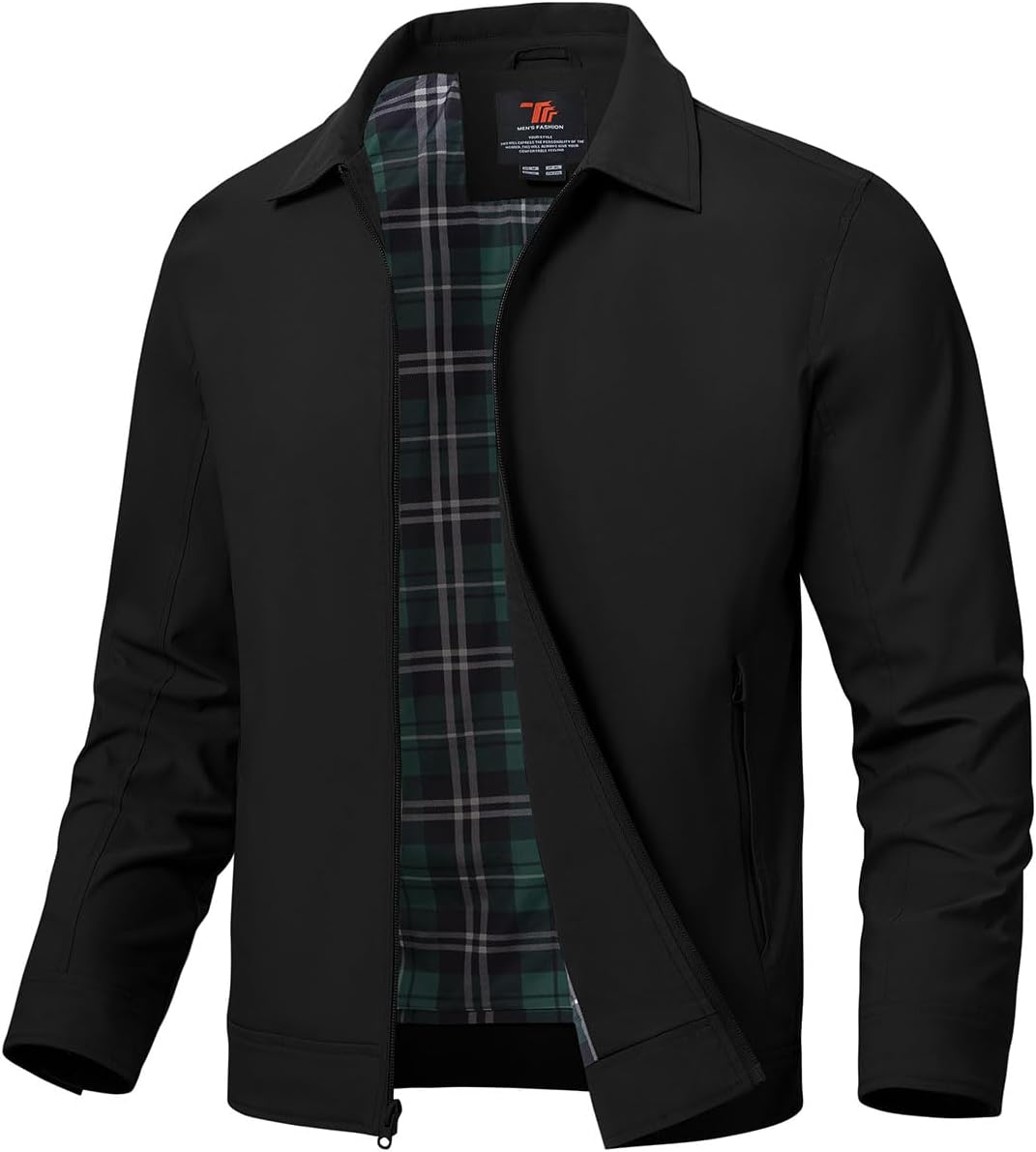 YSENTO Mens Summer Bomber Jackets Lightweight Casual Windbreaker Baseball Sports...