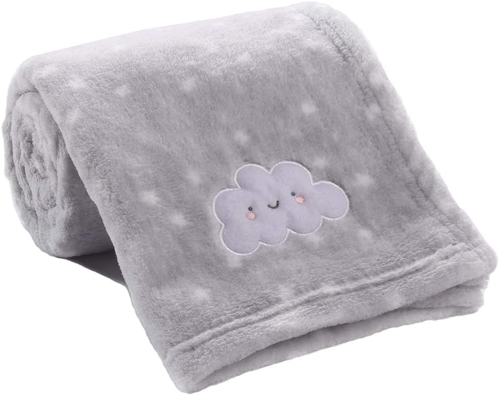 CREVENT Small Fluffy Warm Baby Throw Blanket for Boy and girl Infant Toddler Cri...