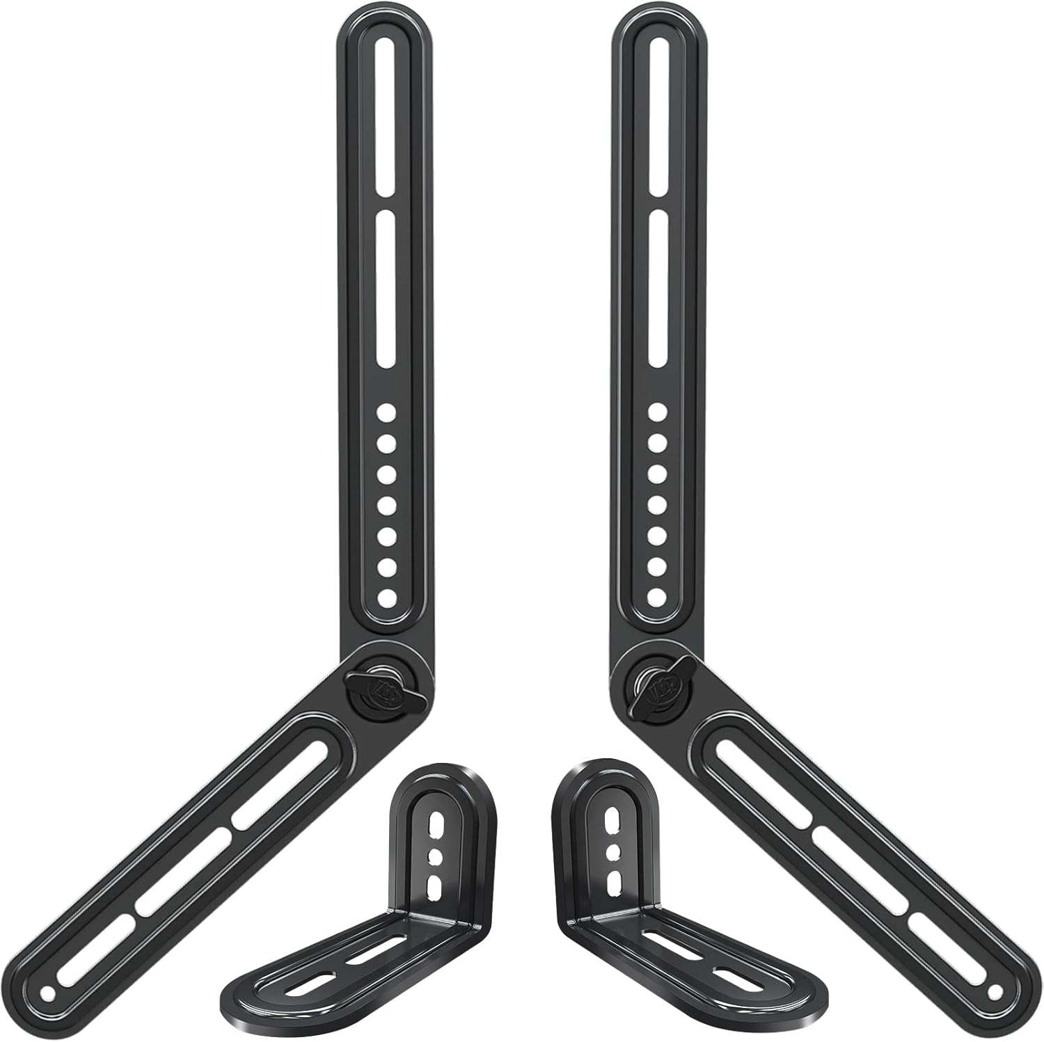 Mounting Dream Soundbar Mount Bracket for Mounting Above or Under TV Fits Most o...