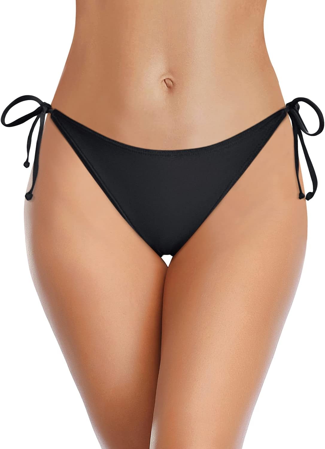 Holipick Bikini Bottoms for Women String Bathing Suit Bottom with Moderate Cover...