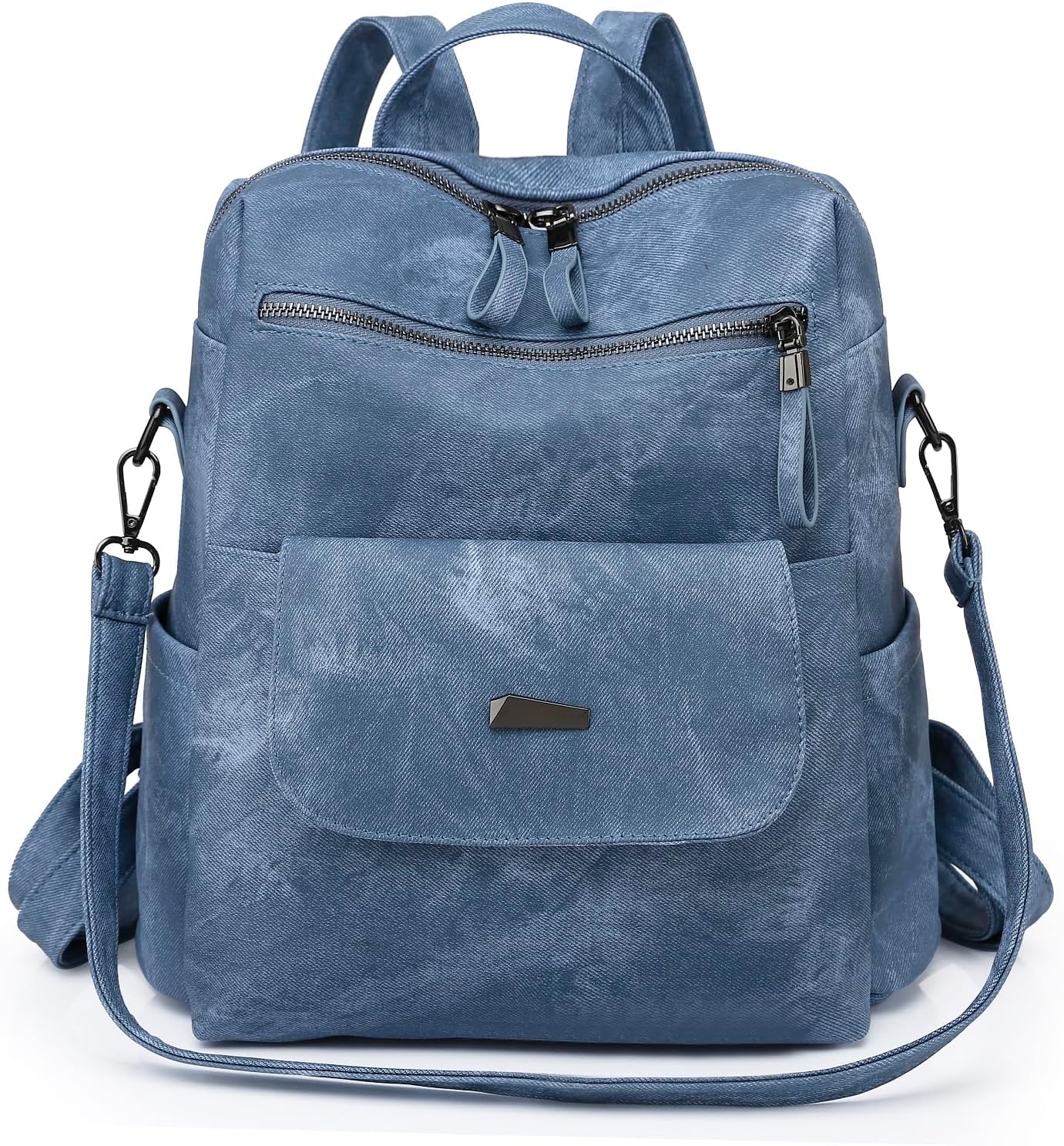 Puwuzixi Women Backpack Waterproof Anti-Theft Lightweight PU Fashion Travel Mult...