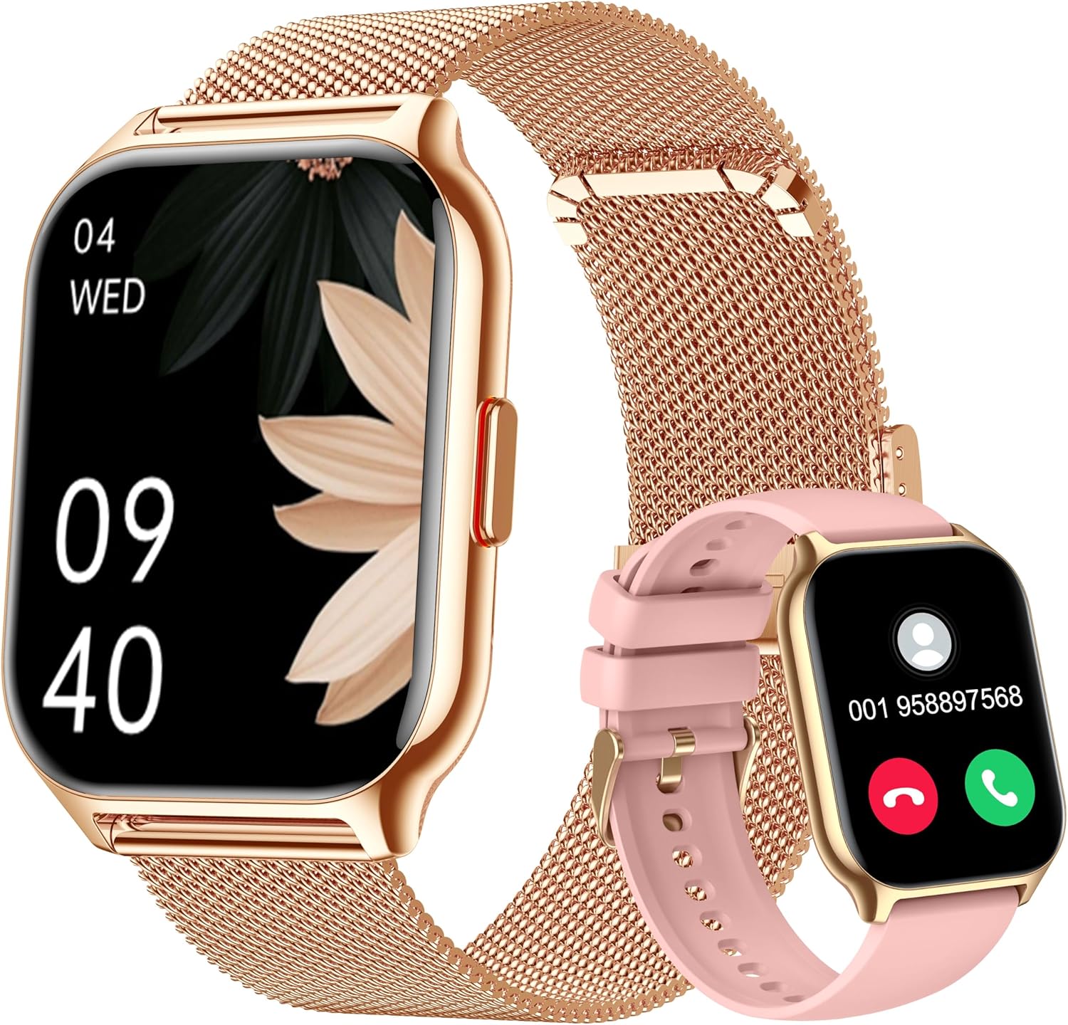 ZOSKVEE Smart Watch Answer/Make Calls, 2.01" Smartwatch Men Women, Fitness Watch...