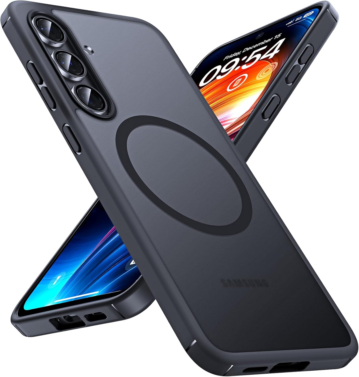 TOCOL Magnetic for Samsung Galaxy S24 FE Case, [15FT Military Grade Protection]...