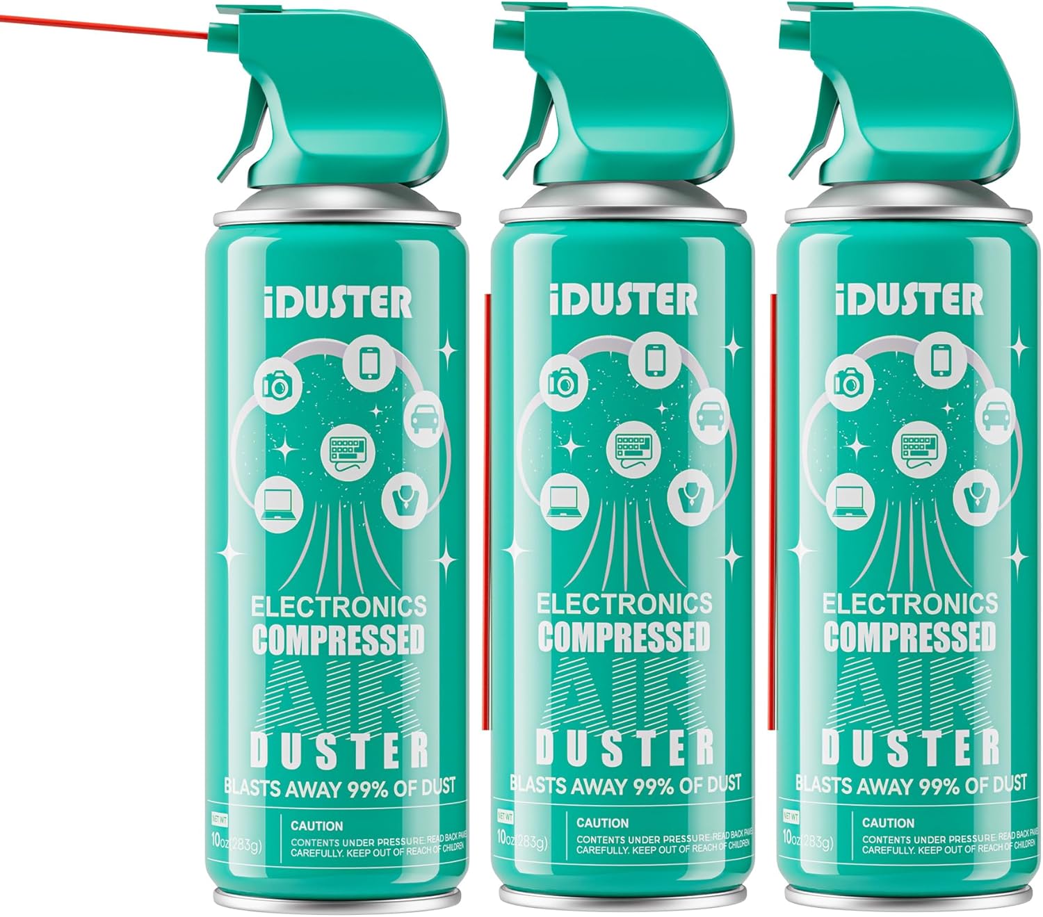 Keyboard Cleaner Air Spray for Computers - 10oz Air Can Duster for Electronics,...