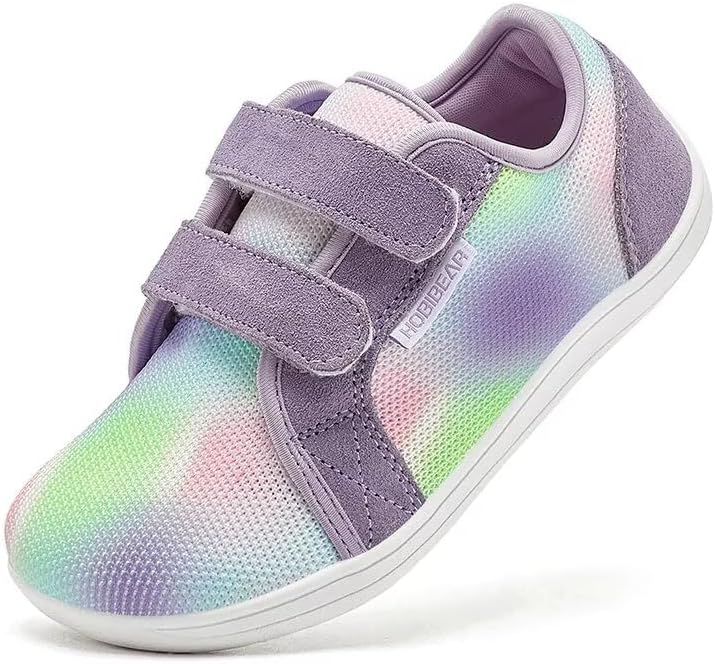 HOBIBEAR Kids Wide Barefoot Shoes for Boys Girls Outdoor Trail Running Minimalis...