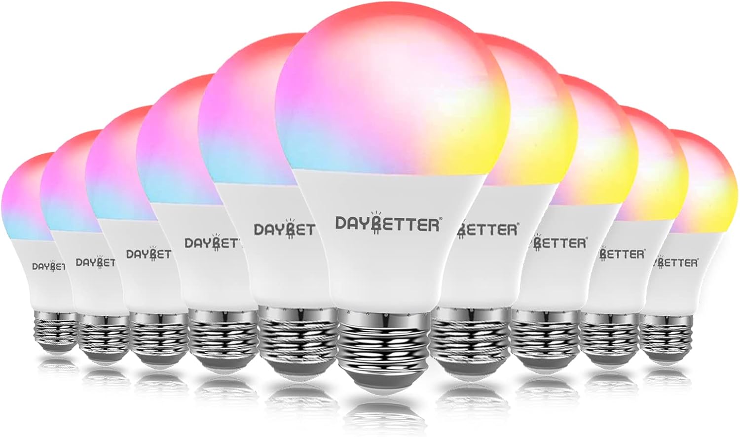 DAYBETTER Smart Light Bulbs, Alexa Light Bulb, WiF...