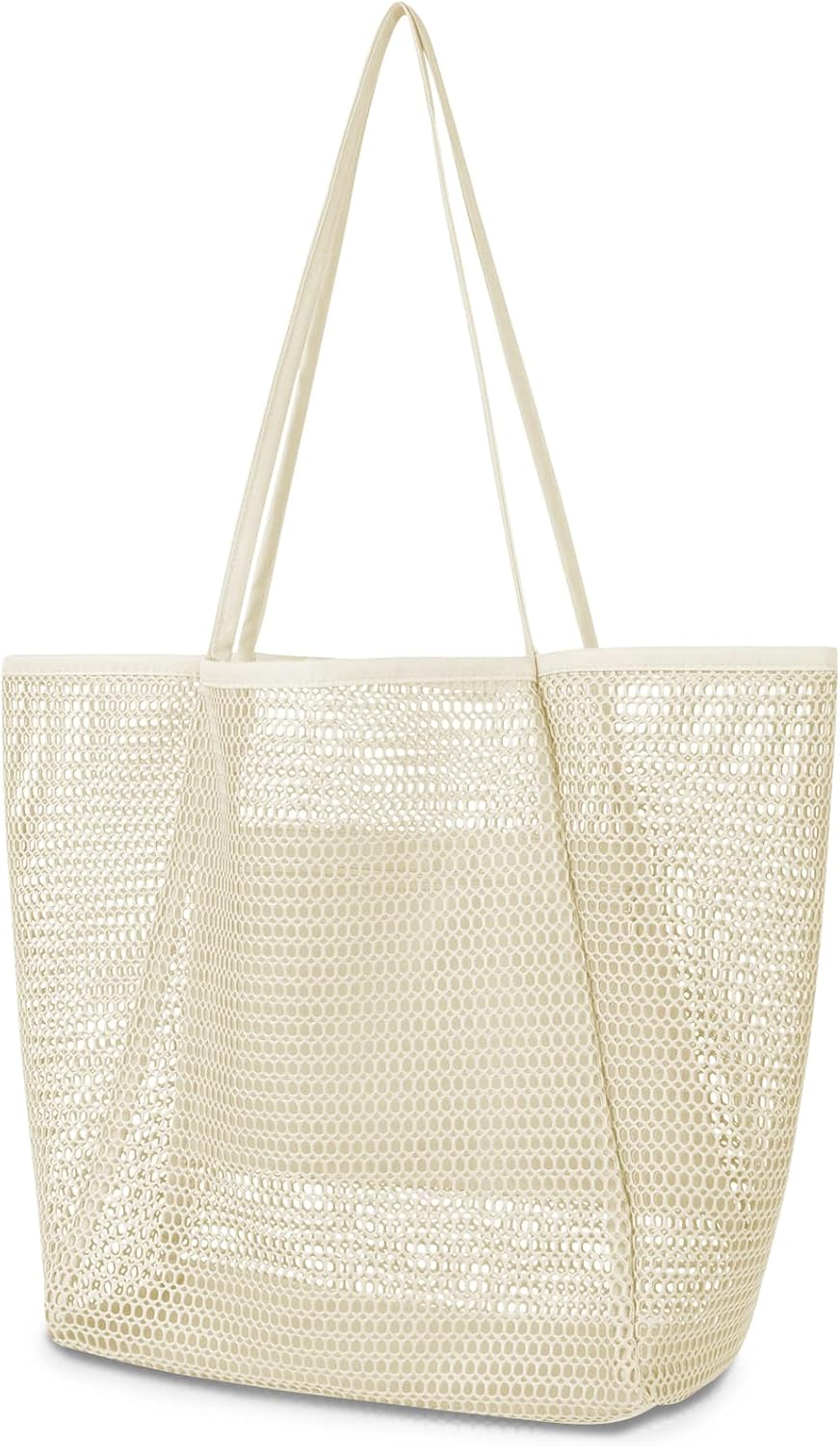 Iioscre Mesh Beach Tote Bags for Womens, Causal Hobo Pool Bags for Swimming Pool...