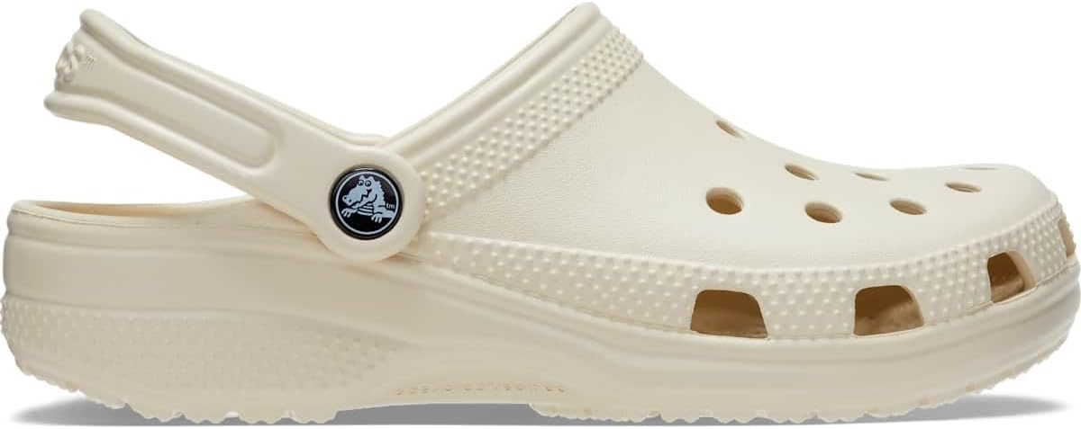 Crocs Unisex's Classic Clog 8 UK Men/ 9 UK Women Bone