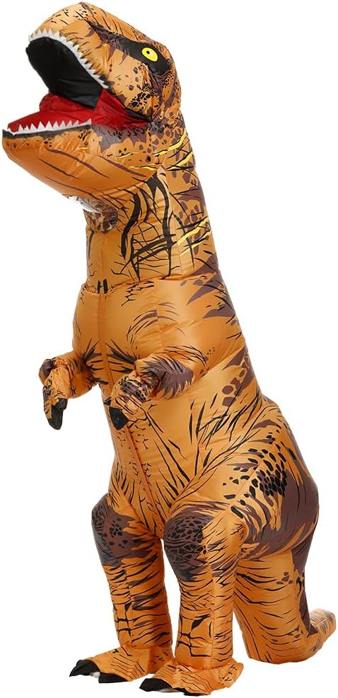 JASHKE Inflatable Costume Trex Dinosaur Costumes Halloween Costume Fancy Dress f...