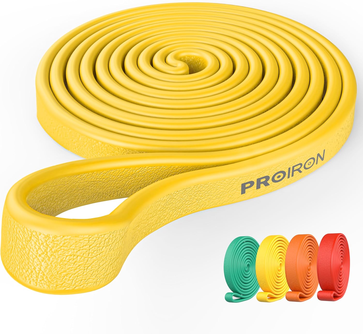 PROIRON Pull Up Resistance Bands, Round-Edge for Comfort Grip, Long Loop Exercis...