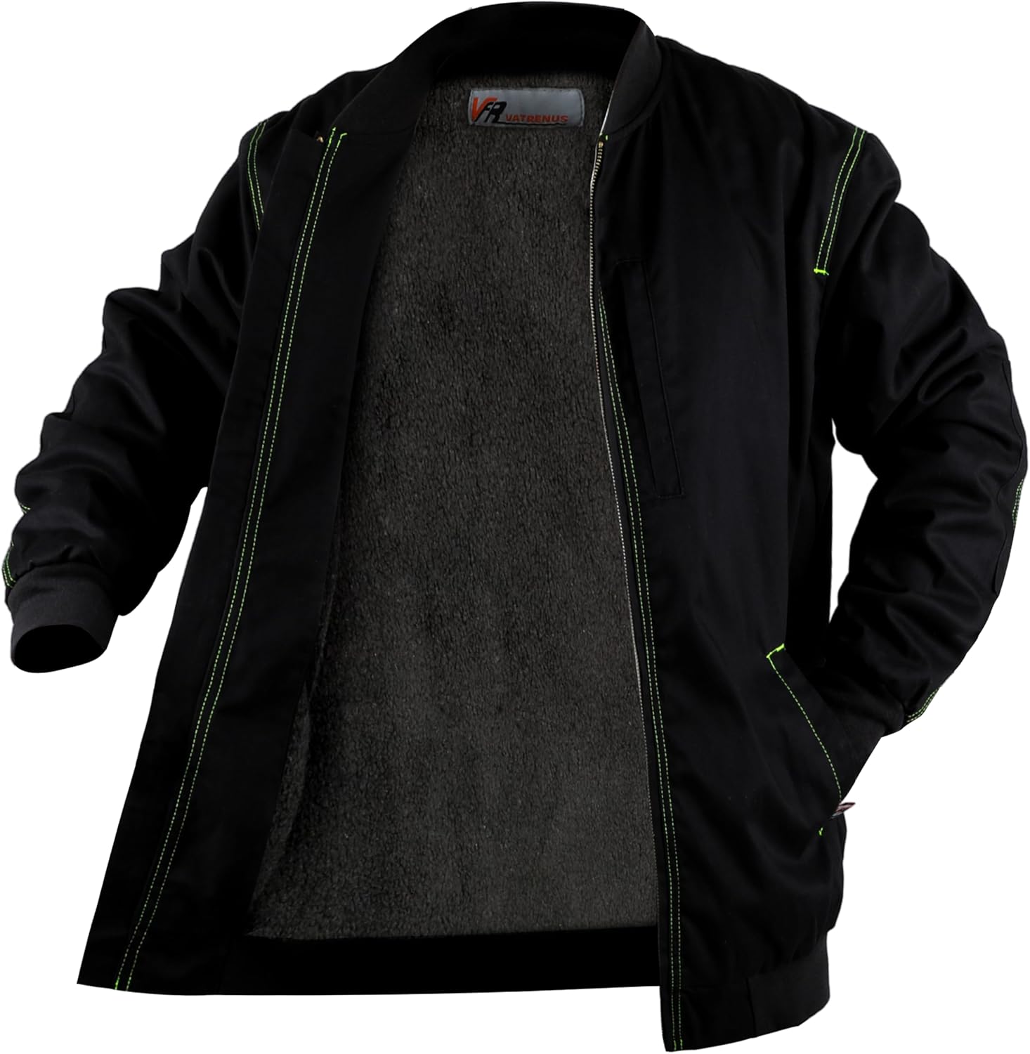 VATRENUS FR Jacket for Men Fleece Lined Flame Retardant Winter Coat Light but Wa...