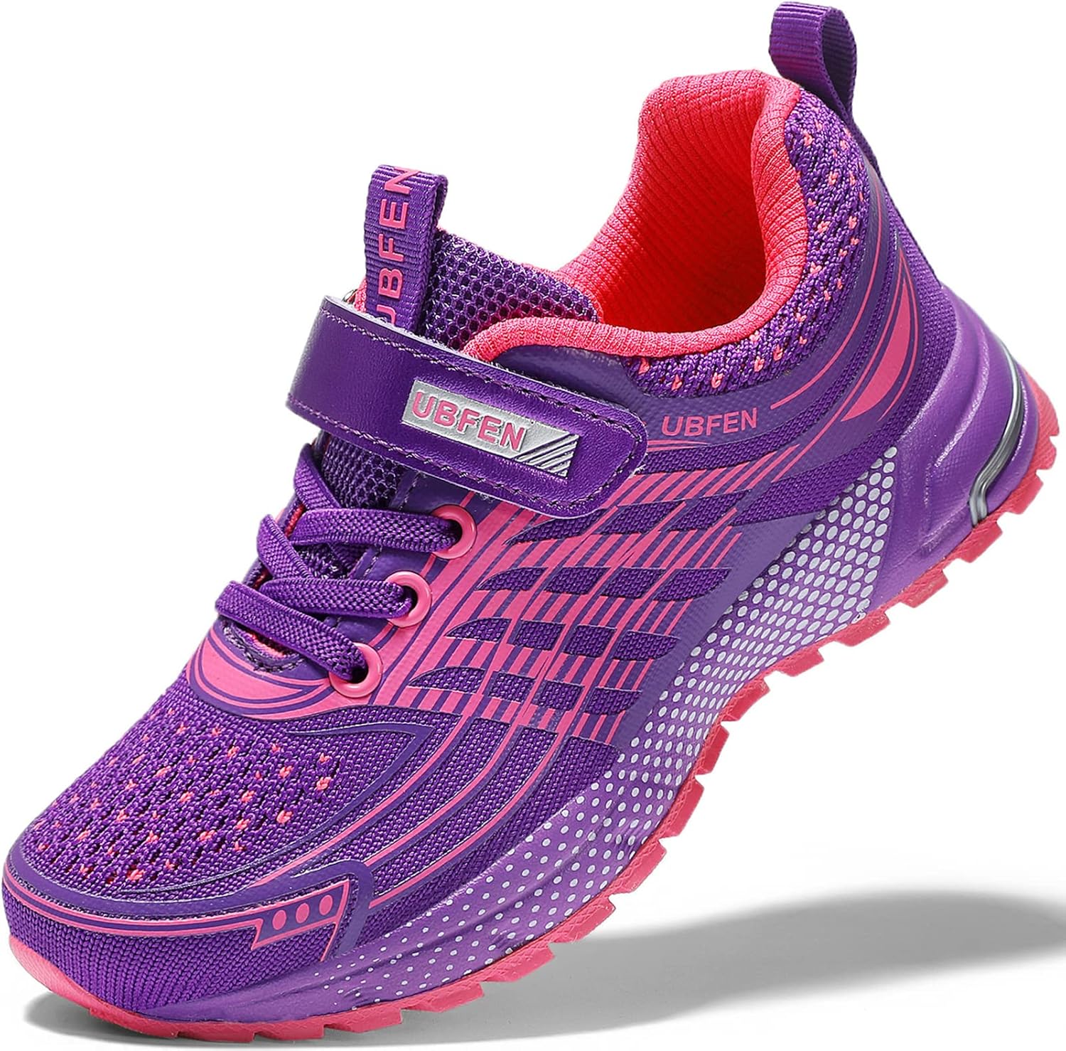UBFEN Kids Sneakers Boys Girls Tennis Shoes for Running Athletic Walking Gym Spo...