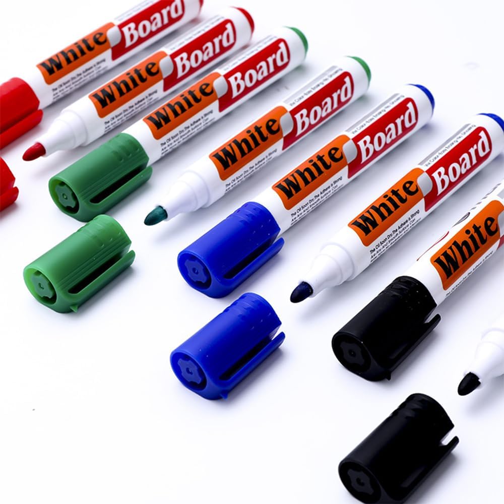 JYWYBF 12 PCS Whiteboard Markers Erasable, Whitebo...