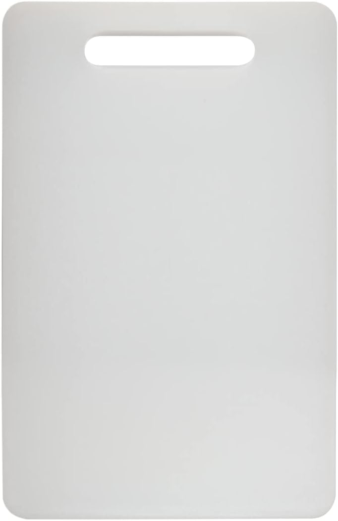 Fotouzy Plastic Utility Cutting Board with Handles, Food Safe PP Material, BPA F...
