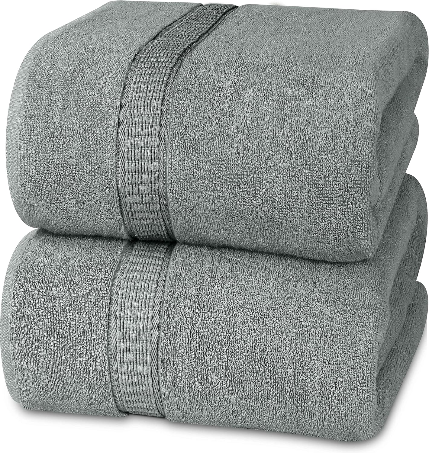 Utopia Towels - Premium Jumbo Bath Sheet (90 x 180 cm, 2 Pack) - 100% Ring Spun...