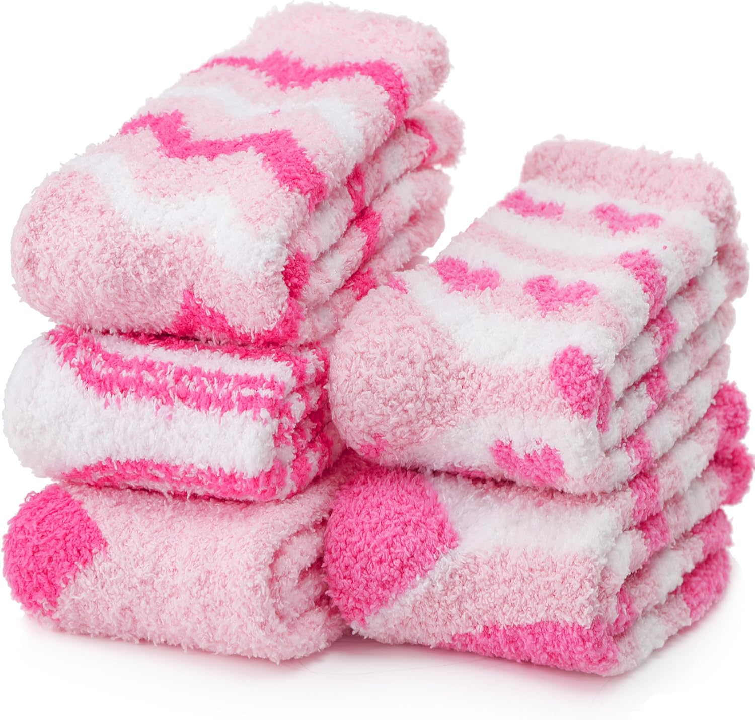 EBMORE Womens Fuzzy Socks Slipper Soft Cabin Plush Warm Fluffy Winter Sleep Cozy...