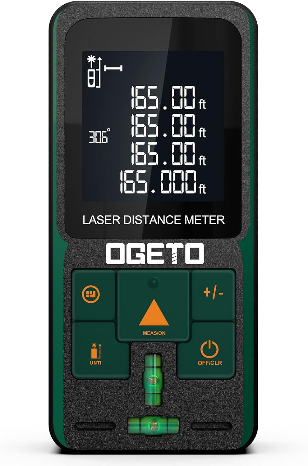 Laser Measure Device,OGETO Laser Distance Meter IP54 Portable Digital Measure To...