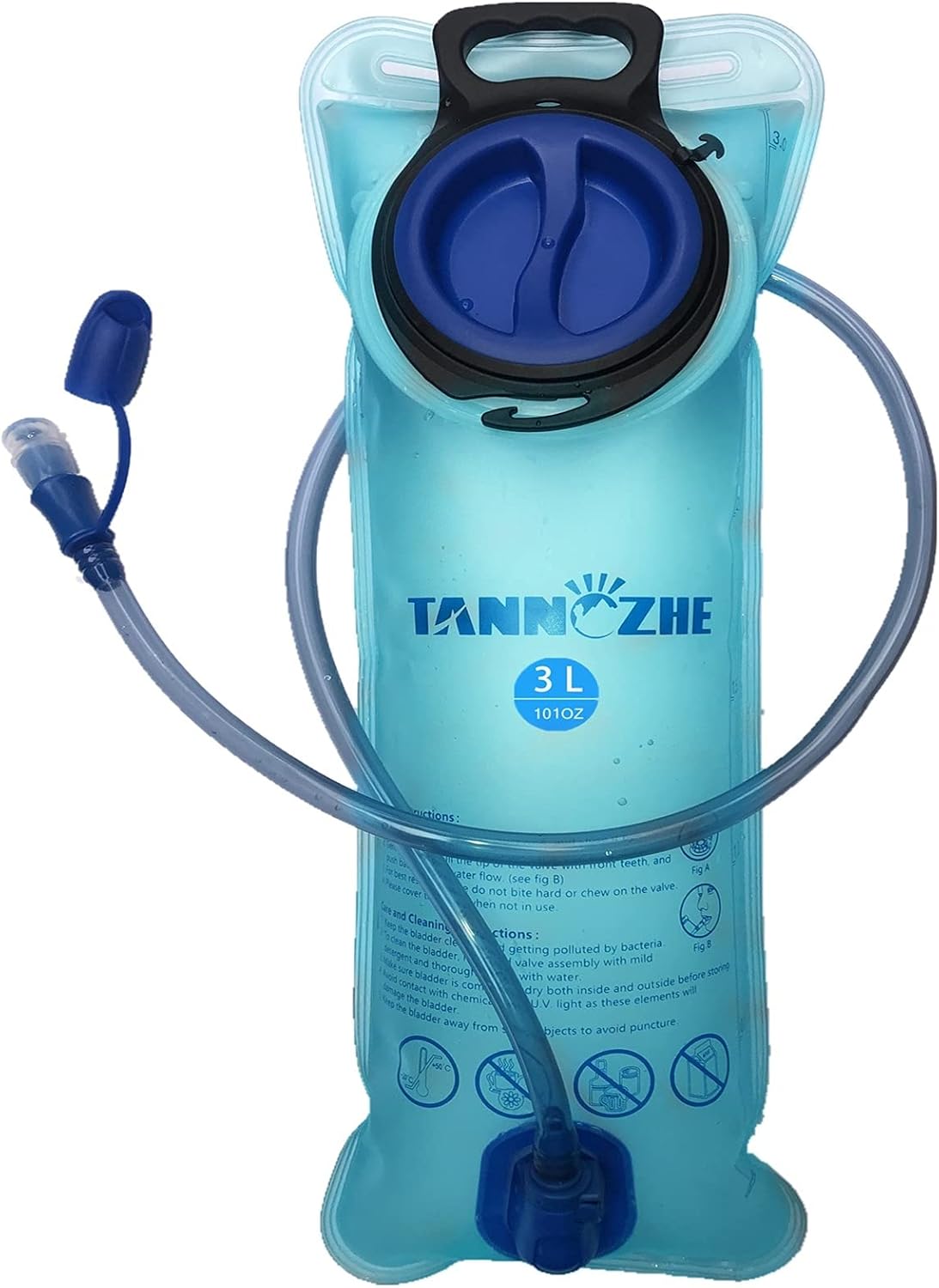 TANNOZHE Hydration Bladder 2&3Litre Leak Proof Wat...
